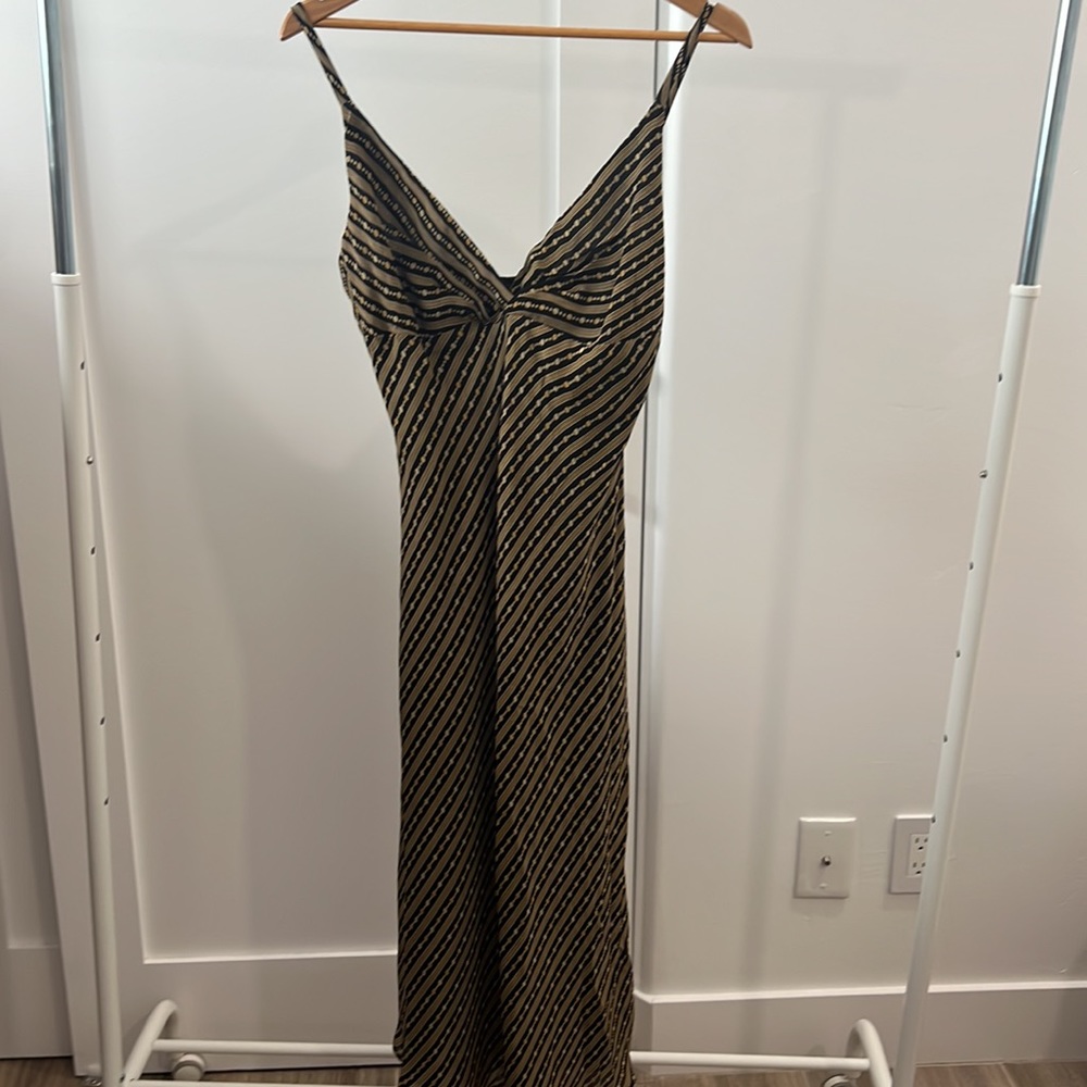 Mario Balthazar Black and Yellow dress size 8